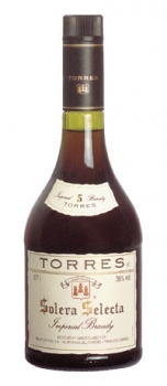 Torres - 5 Solera Selecta 38% - 0,7 Liter