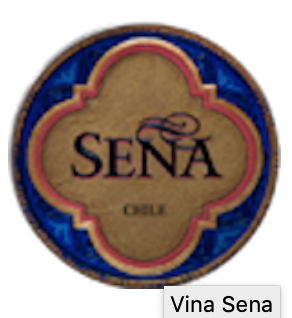 das vordere Etikett des Maya-2016 Napa Valley red wine von Dalla Valle Vineyards