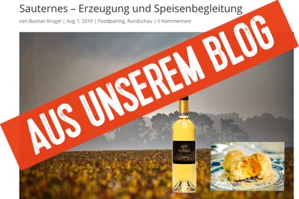 Aus unserem Blog | Sauternes und Marillenknödel