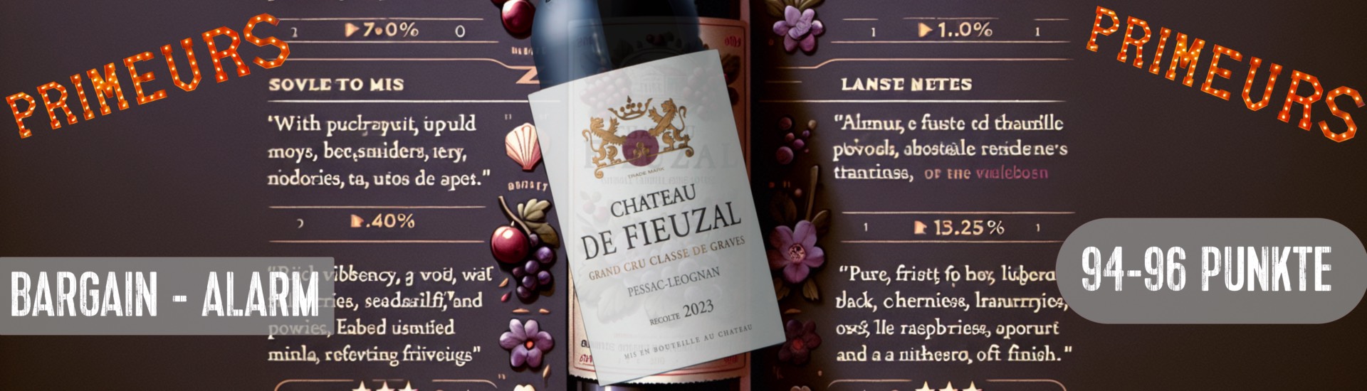 Chateau Fieuzal rouge ist ganz klar ein Bargain Alarm 