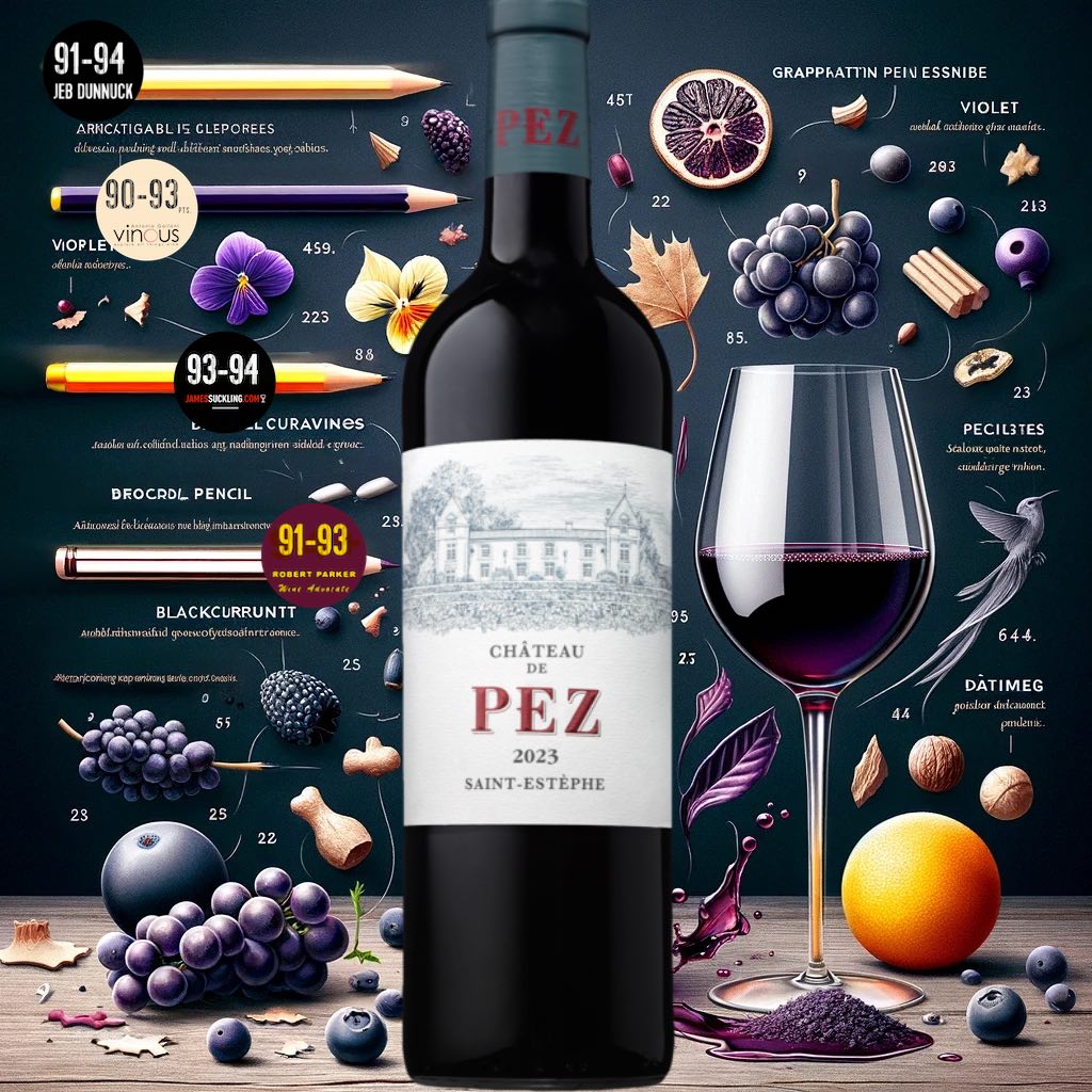 Aromen des Chateau de Pez 2023