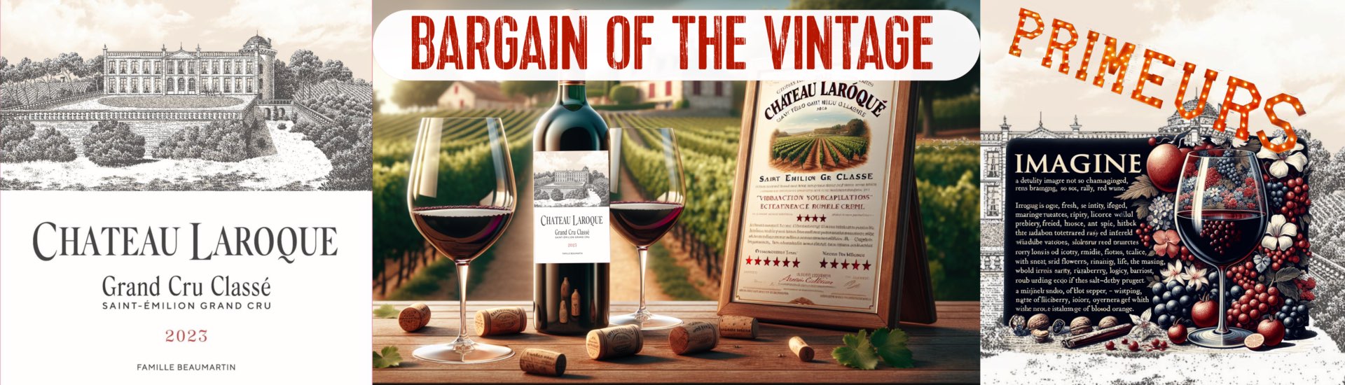 Chateau Laroque 2023 - für uns der Preis Leistungssieger des Jahrgangs