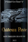 Preview: Label Chateau Pavie 2022 Saint Emilion