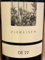 Preview: Ziereisen GE 22 Syrah 2022 bisher Gestad
