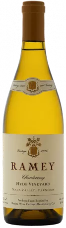 Flaschenfoto Ramey 2016 Chardonnay Hyde Vineyar Napa Valley Carneros