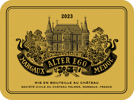 Label Alter Ego de Palmer 2024 Margaux