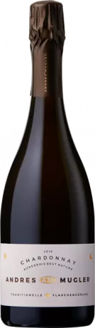 Andres & Mugler Chardonnay Auxerrois 2019 Brut Nature Deutscher Sekt