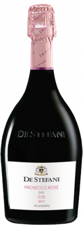 De Stefani Rose Brut 0.15 Millesimato 2023 je Flasche 11.90€