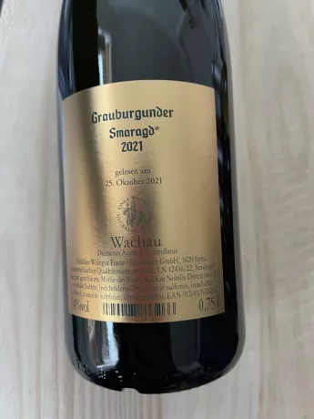 Franz Hirtzberger 2021 Grauburgunder Smaragd