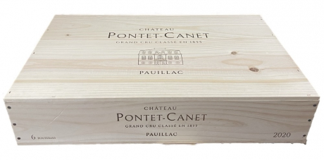 Holzkiste Pontet Canet