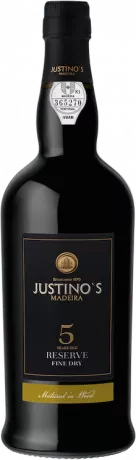 Justinos Madeira Reserve Fine dry 5 Years old 19 Vol%