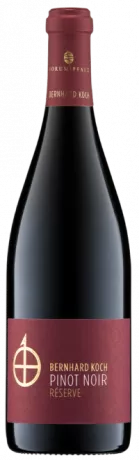 Bernhard Koch 2018 Pinot Noir Reserve Hainfelder Letten je Flasche 27.50€