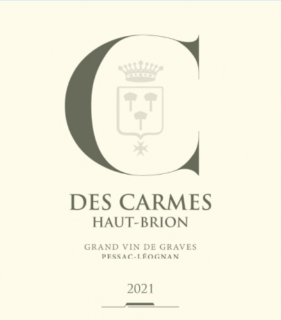 Labelfront des C des Carmes Haut Brion