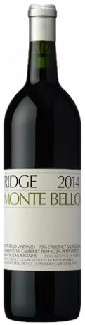 Ridge Vineyards Monte Bello Cabernet Sauvignon 2016