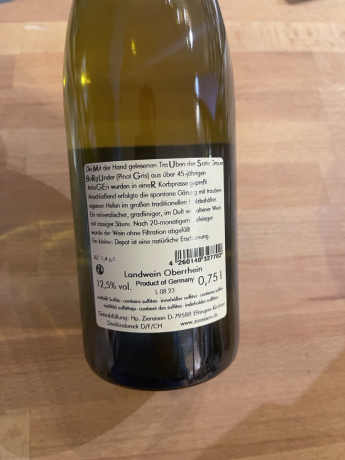 Ziereisen MUS 21 Musbrugger Rueckenlabel