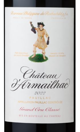 Pauillac, Armailhac d Armailhac 2022 d 2022 - Chateau CB-Weinhandel