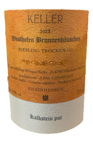 Weingut Keller 2023 Abts Erde Riesling GG Westhofener Brunnenhäuschen