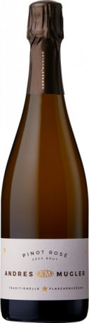 Andres & Mugler 2021 Pinot Rose Sekt Brut Nature