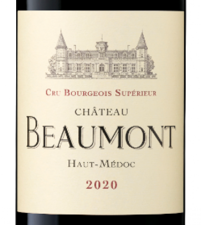 Label des Chateau Beaumont 2020 Haut Medoc