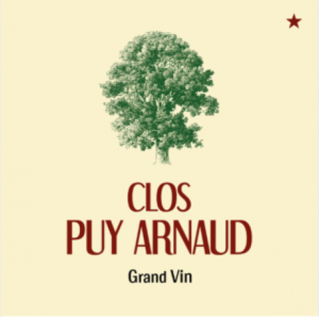 Label des Clos Puy Arnaud 2024 Cotes de Castillon