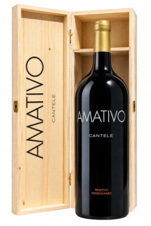 Cantele 2021 Amativo IGT Salento Primitivo Negroamaro 3L Doppelmagnum