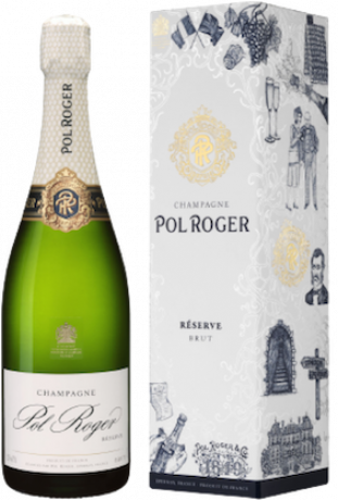 Pol Roger brut Reserve Etuis Champagner Magnum