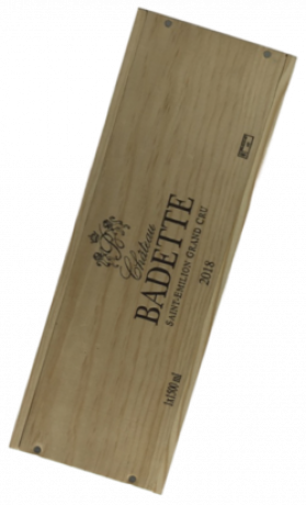 Chateau Badette 2018 Magnum in 1er Holzkiste