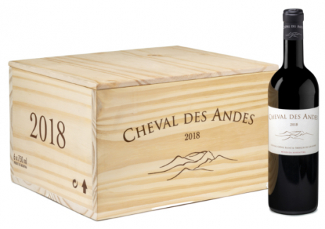 6er Holzkiste Cheval des Andes 2018 Mendoza