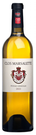 Chateau Clos Marsalette blanc 2025 Pessac Leognan