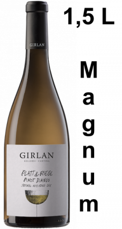 Girlan 2025 Platt & Riegl Pinot Bianco 1.5 Liter Flasche Südtirol Alto Adige DOC