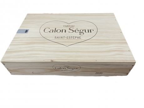 Chateau Calon Segur 2021 in 6er Holzkiste