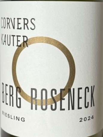Flaschenbild Corvers-Kauter Rüdesheim Berg Roseneck Riesling