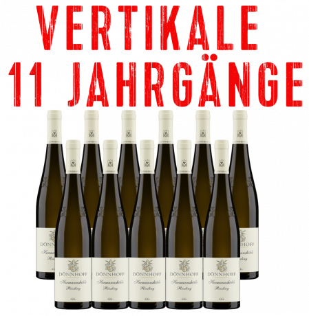 Dönnhoff Riesling Hermannshöhle GG 2009 bis 2020