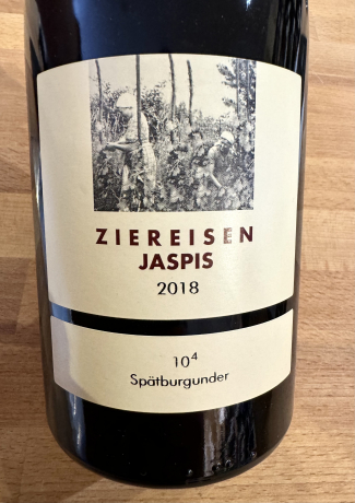 Ziereisen Jaspis Spätburgunder 10 Hoch 4 2018 (217,33 EUR / l)