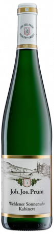 Flaschenfoto Joh. Jos. Prüm 2020 Wehlener Sonnenuhr Kabinett Riesling