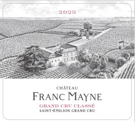 Label Chateau Franc Mayne 2024 Saint Emilion
