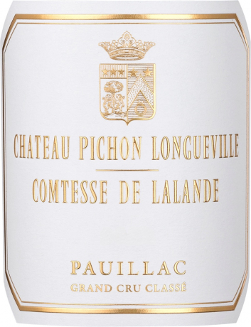 Label Chateau Pichon Longueville Comtesse de Lalande 2023 Pauillac