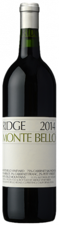 Ridge Vineyards Monte Bello Cabernet Sauvignon 2016