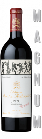 Chateau Mouton Rothschild 2016 Pauillac Magnum in 1er OHK (1566,67 EUR / l)