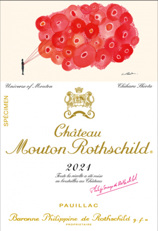 Chateau Mouton Rothschild 2021 Pauillac (773,33 EUR / l)