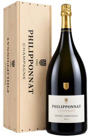 Philipponnat Reserve Perpetuelle Brut 6-Liter-Methusalemflasche mit Holzkiste