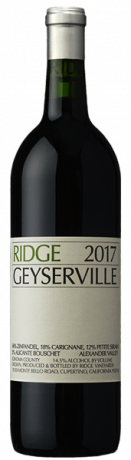 Ridge Geyserville 2017 Zinfandel