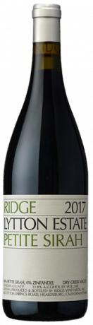 Ridge Lytton Estate Petite Syrah 2017