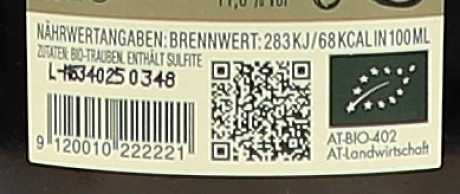 Tement Gelber Muskateller 2024 Sand und Schiefer Südsteiermark DAC Öko-Label