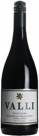 Valli Pinot Noir Bannockburn Vineyard 2018 Central Otago (59,87 EUR / l)