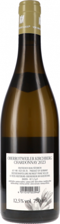 Weingut Franz Keller 2023 Chardonnay Kirchberg Grosses Gewächs backlabel