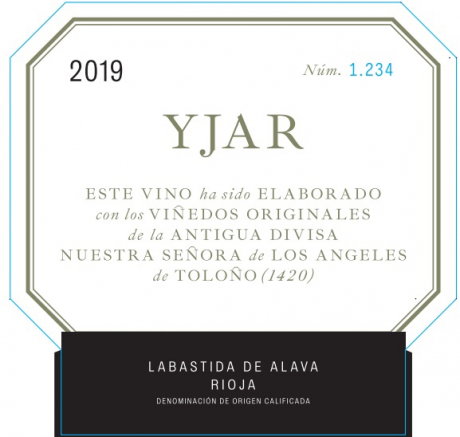 Telmo Rodriguez Remelluri Yjar 2019 Rioja