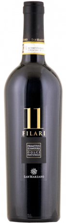 San Marzano 11 Filari Primitivo di Manduria DOCG dolce naturale 2022