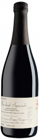 Cinque Campi, Rio degli Sgoccioli, Vino Rosso Spumante, Emilia Lambrusco IGT, 2020