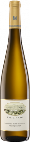 halbe Flasche Brauneberger Juffer Sonnenuhr Riesling Auslese Goldkapsel 2020